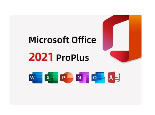 Clave de producto de entrega instantánea Office 2021 Pro Plus con soporte técnico 24/7