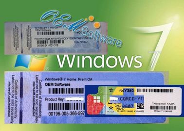 La buena compatibilidad de Windows 7 Home Premium de la PC de la llave original del producto libera intercambio