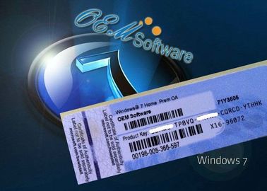 Llave del OEM de Windows 7 de la entrega rápida favorable, código dominante de Windows 7 Home Premium