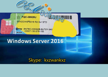 Caja dominante del DVD de la licencia de Windows Server 2019 del estándar de la venta al por menor auténtica de la llave R2