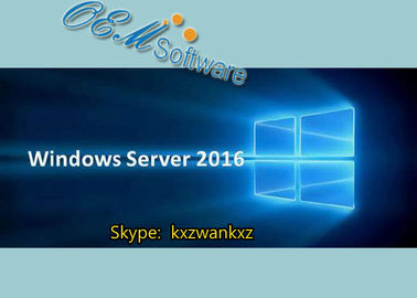 OEM auténtico de la llave del estándar de Windows Server 2016 del DVD del COA