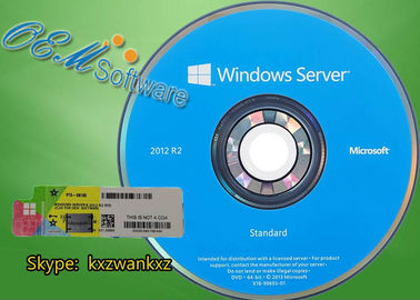 Llave de la activación del paquete del DVD del pedazo del estándar R2 64 de Windows Server 2012 del curso de la vida