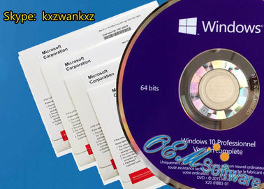 El DVD casero del triunfo 10 del OEM de Windows 10 en línea de la activación encajona lengua española