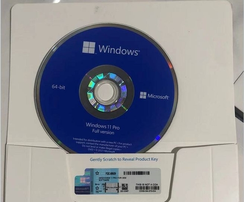 Caja sellada del paquete del OEM de la llave de la activación de Windows 11 favorable con la versión completa dominante