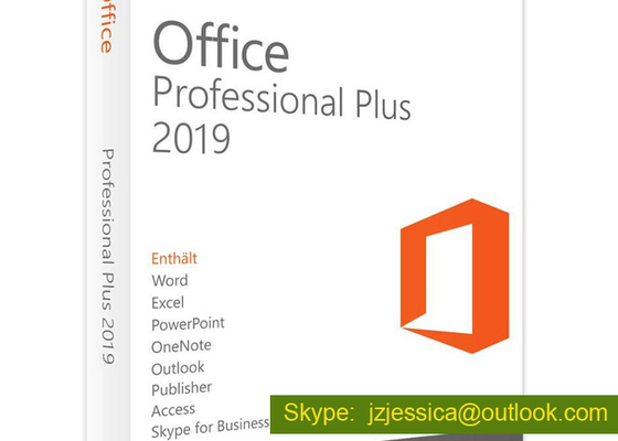 Cuenta obligatoria de la favorable llave del más de la oficina 2019 de la llave del producto de la PC de Microsoft Office