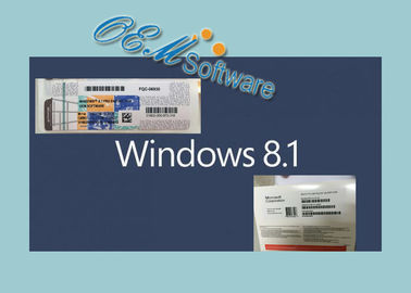 Etiqueta engomada en línea del Coa del holograma del OEM de la activación de la favorable de la PC de Windows 8,1 llave del producto