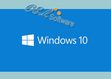 Llave del producto de la PC del triunfo 10 del ESD favorable, trabajo en línea de la favorable etiqueta engomada del Coa de Windows 10 del paquete del OEM