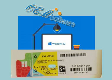 Coa de Windows 10 en línea multi de la activación de la llave del producto de la PC de la lengua favorable