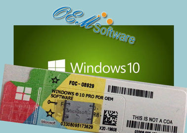 Llave en línea de Digitaces de la activación de la entrega de Windows 10 del profesional de la llave rápida de la licencia