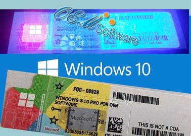 Llave profesional de la licencia de Digitaces 1GHz Windows 10 originales