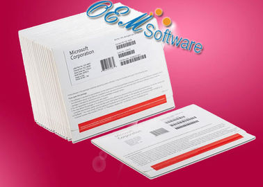 Paquete profesional francés del OEM de Windows 7 con la etiqueta engomada y la licencia del Coa