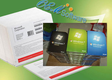Caja global del COA Windows 7 Home Premium del DVD de la activación