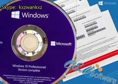 El paquete al por menor del OEM de Windows 10 de la licencia, gana la favorable caja del DVD 10 con larga vida