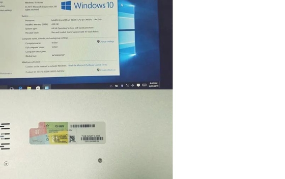 Llave del triunfo 10 en línea profesionales en línea de la activación del OEM de la licencia de Windows 10 de la entrega favorable