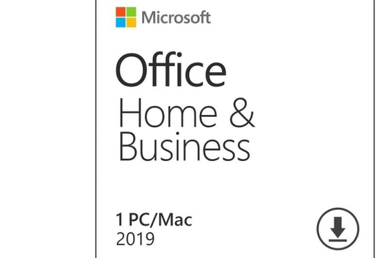 Hogar de Microsoft Office y llave de la activación del negocio 2019 H&amp;B para la PC que no ata
