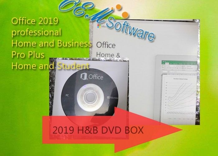 Activación en línea 2019 de Pkc H&amp;B FPP de la oficina de Windows del paquete del DVD de la caja dominante del DVD del producto