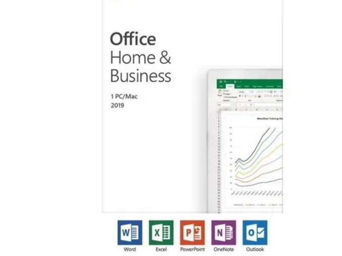Llave al por menor de la activación del negocio casero de Microsoft Office 2019 para Windows